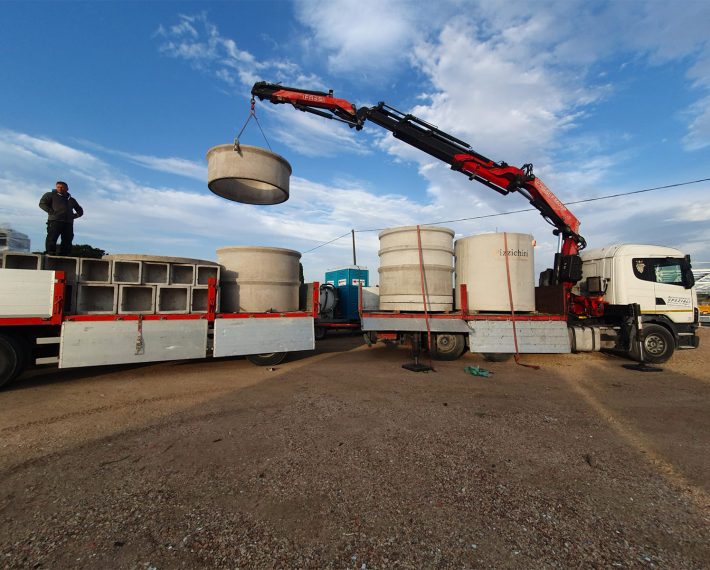 Scania 3 assi con Gru Fassi