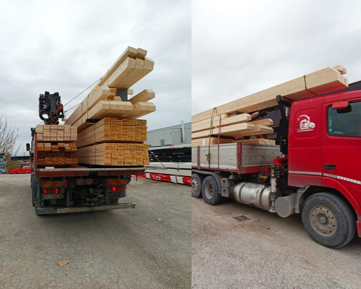 Volvo FH12 3 assi con Gru Fassi 310